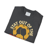 Stay out of the Kitchen - Play Pickelball - Unisex Softstyle T-Shirt