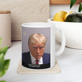 Trump Mugshot - Ceramic Mug 11oz