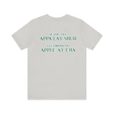 Appalachia with Mountains - Unisex Jersey Short Sleeve Tee