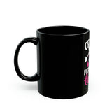 Crazy Pickleball Lady - Black Mug (11oz, 15oz)