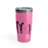 World's Greatest Dad Award with Fighting Kids - Ringneck Tumbler, 20oz