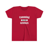 Cumming, Georgia - Est 1832 - Youth Short Sleeve Tee