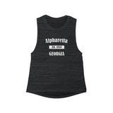 Alpharetta - Est 1858 - Women's Flowy Scoop Muscle Tank