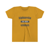 Alpharetta, Georgia - Est 1858 - Youth Short Sleeve Tee