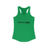 I Am a Voter - Women's Ideal Racerback Tank