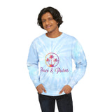 Peace & Palms - Unisex Tie-Dye Sweatshirt