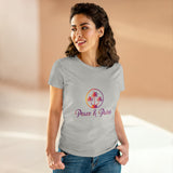 Peace & Palms - Women's Midweight Cotton Tee