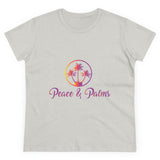 Peace & Palms - Women's Midweight Cotton Tee