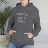 Alpharetta, Georgia - Est 1858 - Unisex Hooded Sweatshirt