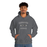 Alpharetta, Georgia - Est 1858 - Unisex Hooded Sweatshirt