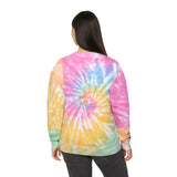 Peace & Palms - Unisex Tie-Dye Sweatshirt