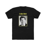 I Like Beer - Men's Cotton Crew Tee