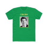 I Like Beer - Men's Cotton Crew Tee