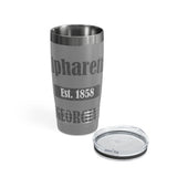 Alpharetta, Georgia - Est. 1858 - Ringneck Tumbler, 20oz