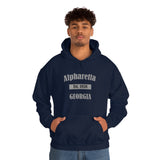 Alpharetta, Georgia - Est 1858 - Unisex Hooded Sweatshirt