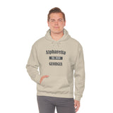 Alpharetta, Georgia - Est 1858 - Unisex Hooded Sweatshirt
