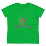 Peace & Palms - Women's Midweight Cotton Tee