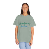 Hope Springs Distillery - Unisex Garment-Dyed T-shirt