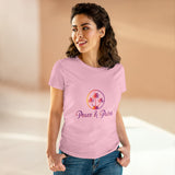 Peace & Palms - Women's Midweight Cotton Tee