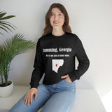 Cumming, Georgia: We not just a funny name - Unisex Crewneck Sweatshirt