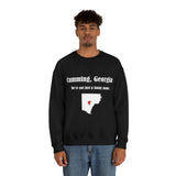 Cumming, Georgia: We not just a funny name - Unisex Crewneck Sweatshirt