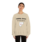 Cumming, Georgia: We not just a funny name - Unisex Crewneck Sweatshirt