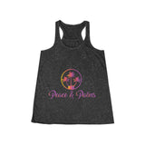 Peace & Palms - Women's Flowy Racerback Tank
