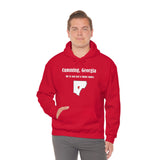 Cumming, Georgia: We're not just a funny name - Unisex Hooded Sweatshirt