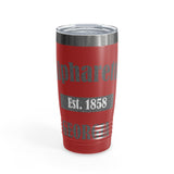 Alpharetta, Georgia - Est. 1858 - Ringneck Tumbler, 20oz