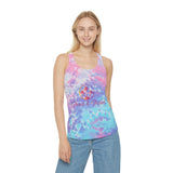 Peace & Palms - Tie Dye Racerback Tank Top