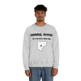 Cumming, Georgia: We not just a funny name - Unisex Crewneck Sweatshirt