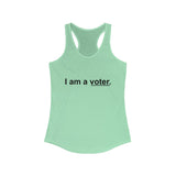 I Am a Voter - Women's Ideal Racerback Tank