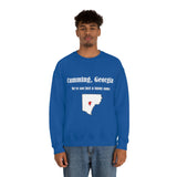 Cumming, Georgia: We not just a funny name - Unisex Crewneck Sweatshirt