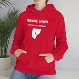 Cumming, Georgia: We're not just a funny name - Unisex Hooded Sweatshirt