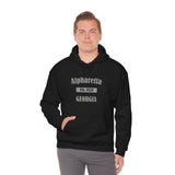 Alpharetta, Georgia - Est 1858 - Unisex Hooded Sweatshirt