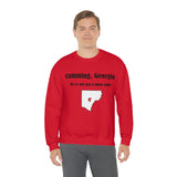 Cumming, Georgia: We not just a funny name - Unisex Crewneck Sweatshirt