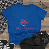 Peace & Palms - Women's Midweight Cotton Tee