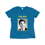 I Like Beer - Women's Heather Wicking Tee