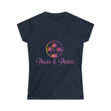 Peace & Palms - Women's Softstyle Tee