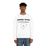 Cumming, Georgia: We not just a funny name - Unisex Crewneck Sweatshirt