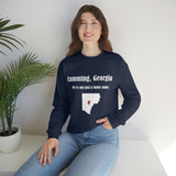 Cumming, Georgia: We not just a funny name - Unisex Crewneck Sweatshirt