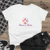 Peace & Palms - Women's Midweight Cotton Tee