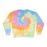Peace & Palms - Unisex Tie-Dye Sweatshirt