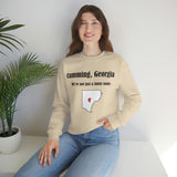 Cumming, Georgia: We not just a funny name - Unisex Crewneck Sweatshirt