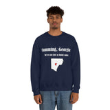 Cumming, Georgia: We not just a funny name - Unisex Crewneck Sweatshirt