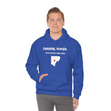 Cumming, Georgia: We're not just a funny name - Unisex Hooded Sweatshirt