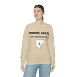Cumming, Georgia: We not just a funny name - Unisex Crewneck Sweatshirt
