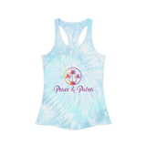 Peace & Palms - Tie Dye Racerback Tank Top