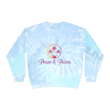 Peace & Palms - Unisex Tie-Dye Sweatshirt
