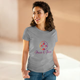 Peace & Palms - Women's Midweight Cotton Tee